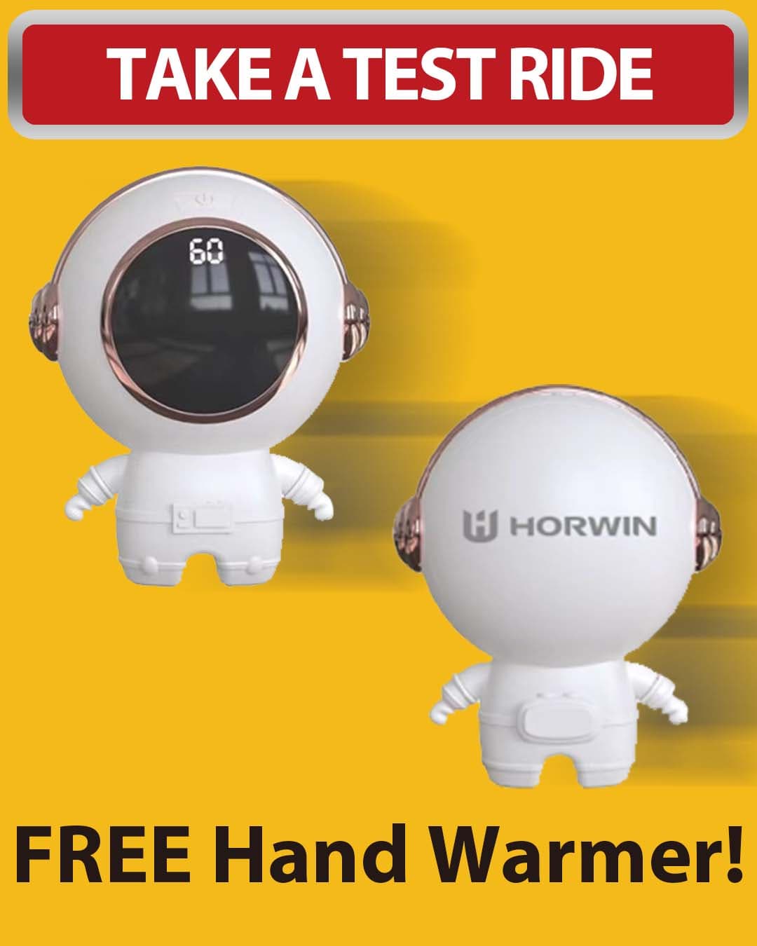 Free Horwin Hand Warmer Robot